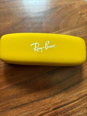 Ray-Ban Yellow with Red Sunglass Case